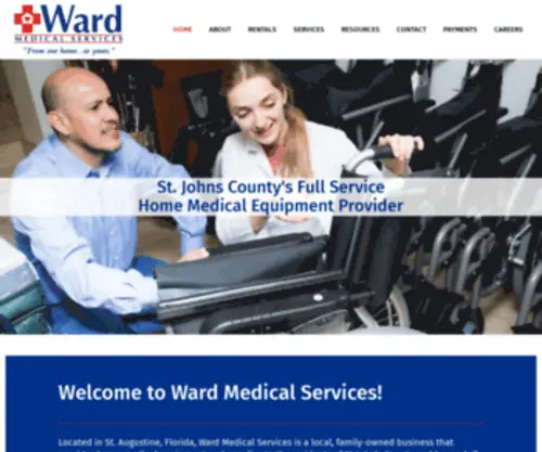 Wardmedicalservices.com(Medical Equipment & Supplies) Screenshot