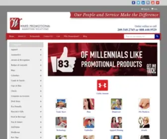 Wardpromotional.com(Promotional Products & Marketing Services) Screenshot