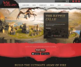 Wardragons.com(War Dragons) Screenshot