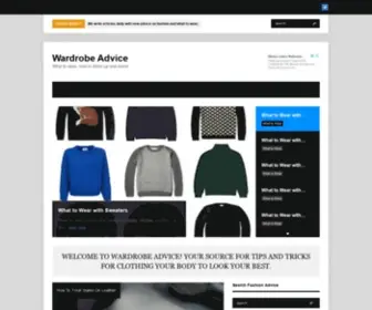 Wardrobeadvice.com(Wardrobe Advice) Screenshot
