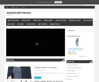 Wardrobetrends.com(Fashion Trends) Screenshot