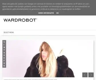 Wardrobot.com(An online daily round) Screenshot