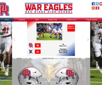 Wareaglefootball.net(Theridge) Screenshot