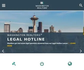 Warealtor.org(Washington Realtors) Screenshot