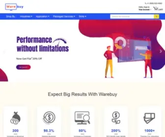 Warebuy.com(Online Platform To Buy Packaged Business Software Solution) Screenshot