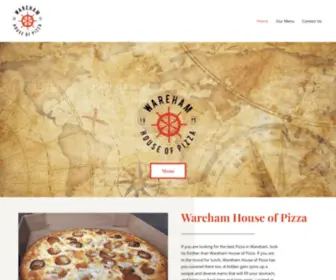 Warehamhouseofpizza.com(Estd) Screenshot