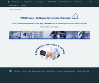 Warehaus.de(Software) Screenshot