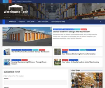 Warehouse-Tech.com(Warehouse Tech) Screenshot