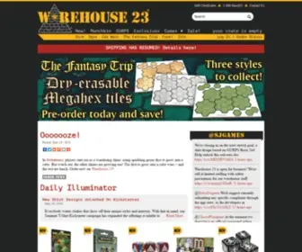 Warehouse23.com(Warehouse 23) Screenshot