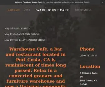 Warehousecafeportcosta.com(Warehouse Cafe) Screenshot
