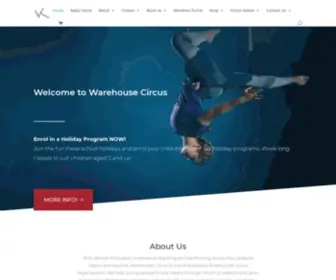 Warehousecircus.org.au(Warehouse Circus) Screenshot