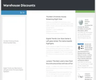 Warehousediscounts.co.uk(Warehouse Discounts) Screenshot