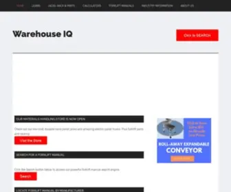 Warehouseiq.com(Warehouse IQ) Screenshot