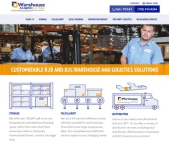 Warehouselasvegas.com(Warehouse & Logistics Las Vegas) Screenshot