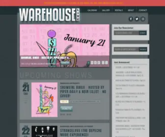 Warehouselive.com(Warehouse live) Screenshot