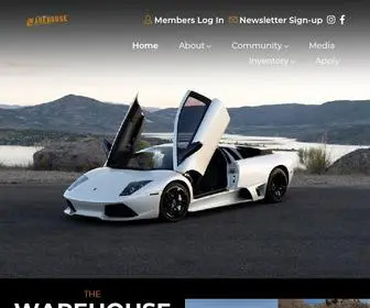 Warehousepc.com(Automated Collector Car Club) Screenshot