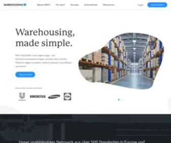 Warehousing1.com(WH1) Screenshot