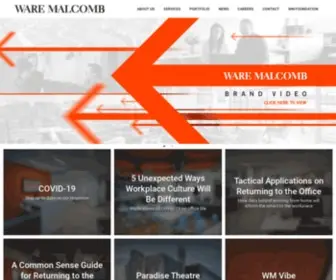 Waremalcomb.com(Ware Malcomb) Screenshot