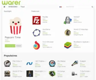 Warer.fr(Téléchargez vos Apps en toute sécurité) Screenshot