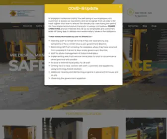 Waresafety.com.au(Steel Safety Barriers Melbourne) Screenshot