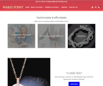 Warespoint.com(3D Printing Service) Screenshot