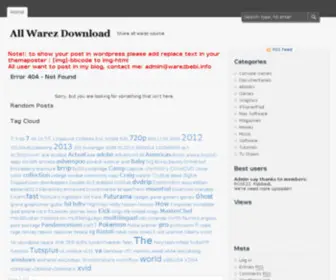 Warezbebi.info(Free Warez Download) Screenshot