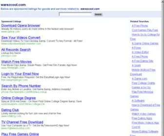 Warezcool.com(Warezcool) Screenshot