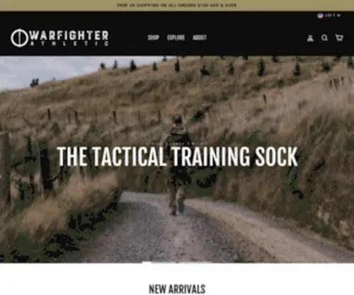 Warfighterathletic.com(Warfighter Athletic) Screenshot