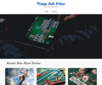 Wargajudipoker.com Screenshot