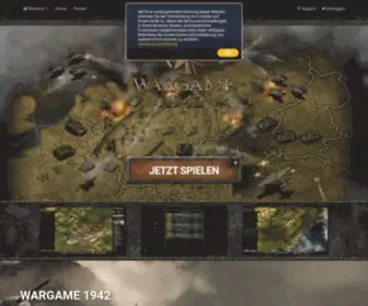 Wargame1942.de(Wargame Online Strategiespiel im 2) Screenshot