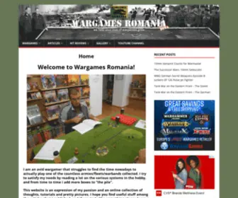 Wargames-Romania.ro(Wargames Romania) Screenshot