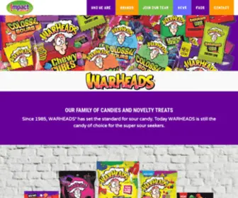 Warheads.com(WARHEADS Sour Candy) Screenshot