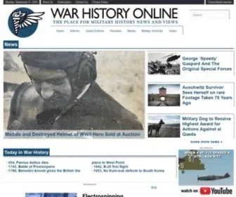 Warhistoryonline.com(War History & Military History) Screenshot