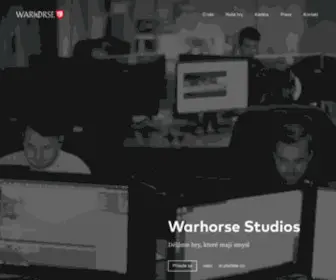 Warhorsestudios.cz(Warhorse Studios) Screenshot