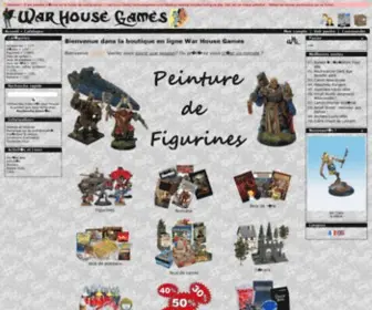 Warhousegames.com(War house games) Screenshot