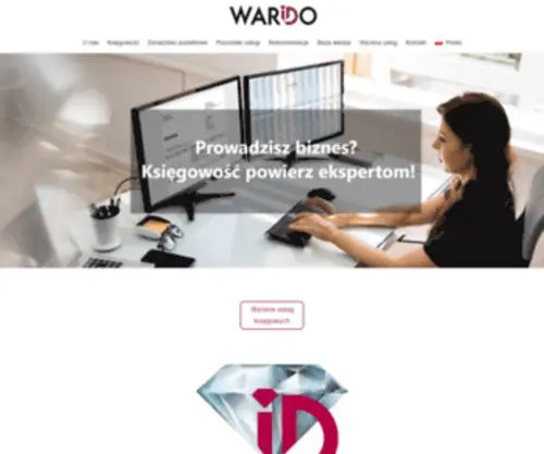 Warido.pl(WARIDO Group) Screenshot