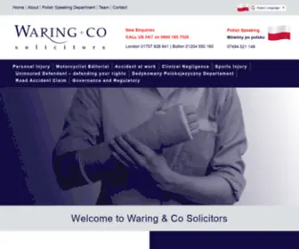 Waring.co.uk(Waring) Screenshot