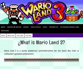 Warioland3.com(S greatest achievement) Screenshot