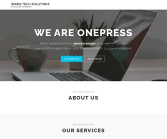 Waris.tech(#1 Destination For Websites) Screenshot