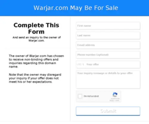 Warjar.com(Warjar) Screenshot