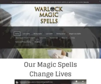 Warlockmagicspells.com(Casting magic spells that work) Screenshot