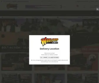 Warlordgames.com(Warlord Games Ltd) Screenshot