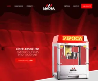 Warm.com.br(Indústria e Comércio de Máquinas LTDA) Screenshot