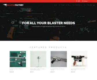 Warmachinepaintball.com(High Quality Screen Accurate Replica Blasters and Accessories) Screenshot