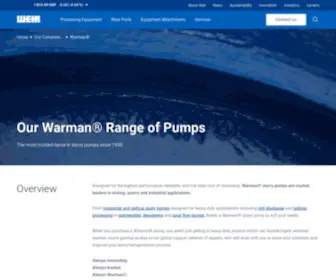 Warman.com(The Warman®) Screenshot