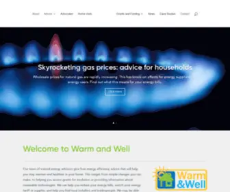 Warmandwell.co.uk(Warm and Well) Screenshot