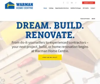 Warmanhomecentre.com(Warman Home Centre) Screenshot