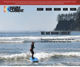 Warmcurrent.org(Our mission) Screenshot