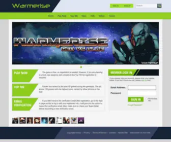 Warmerise.com(NSdesignGames) Screenshot
