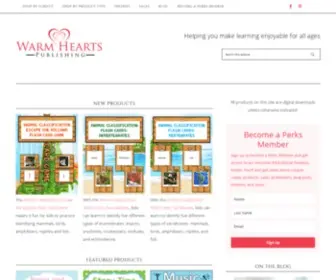 Warmheartspublishing.com(Warm Hearts Publishing) Screenshot